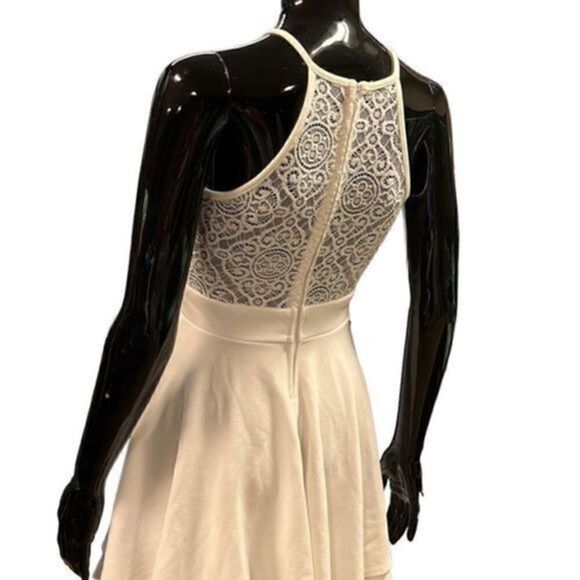 Emerald Sundae white halter top dress size small - Picture 10 of 12
